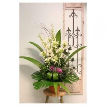 arrangement de fleurs