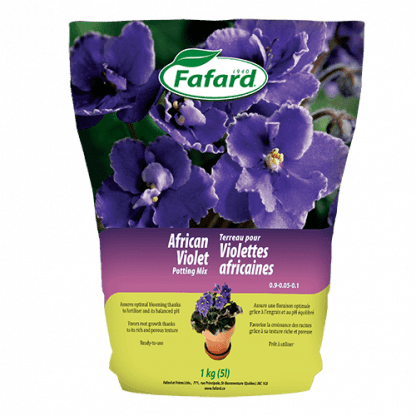 Terreau pour violettes africaines