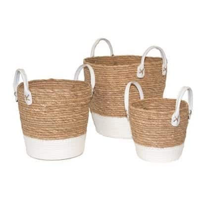 Cache pot Blanc