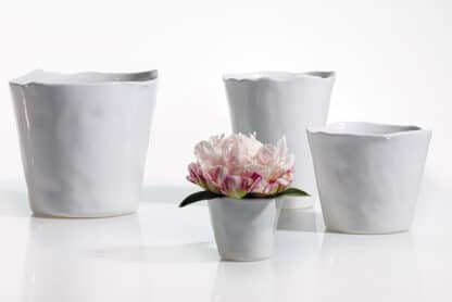 CACHE-POT JOURNEY BLANC