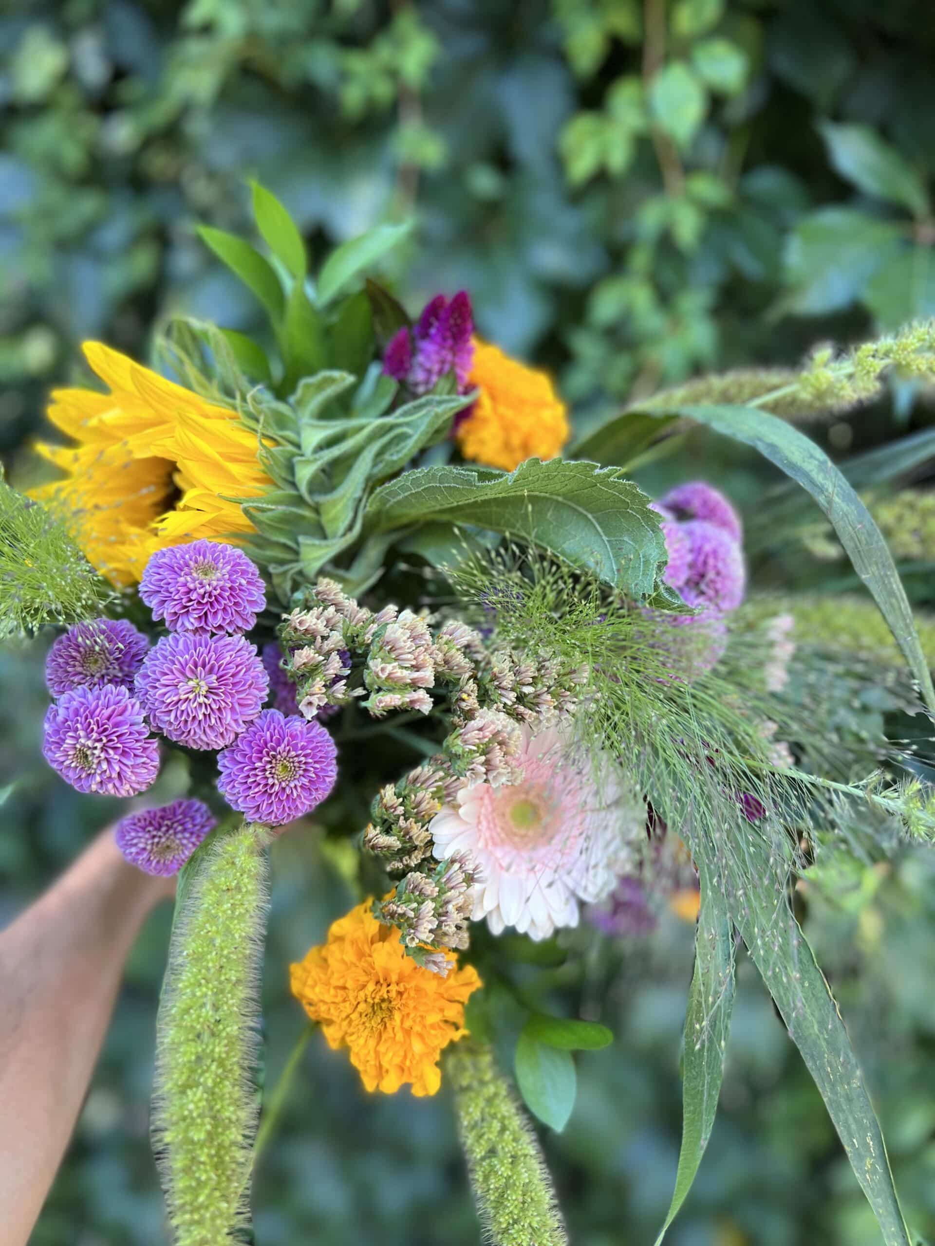 Bouquet fermier local