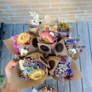 Mini bouquet de fleurs séchées au choix du fleuriste