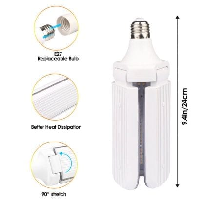 Grande ampoule LED photosynthèse – Image 2