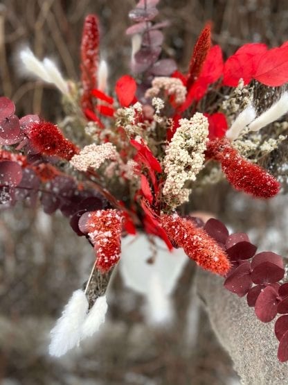 Bouquet de fleurs séchées Noël de Mathilde  – Image 2