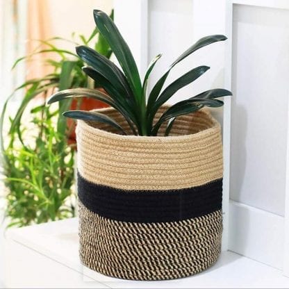 Cache-pot coton de Mathilde 11" – Image 2