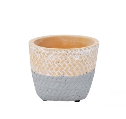 Cache-pot Kuala gris