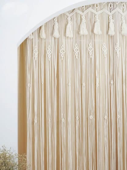 Rideau de macramé Mathilde – Image 2
