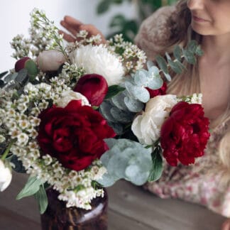 Bouquet parfum de Pivoines