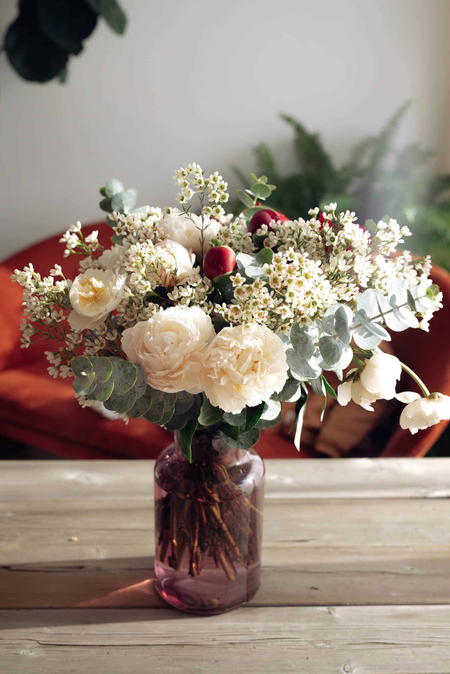 Bouquet parfum de Pivoines