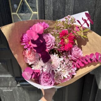 Le bouquet éclat de tendresse.