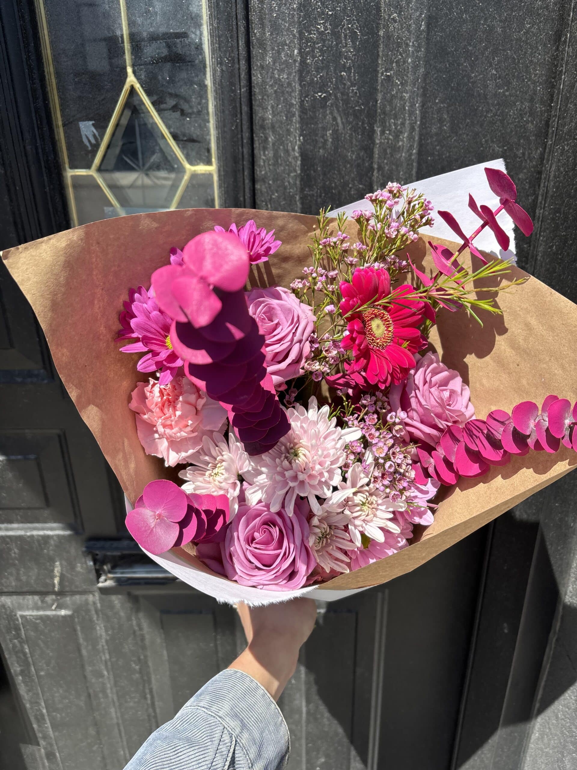 Le bouquet éclat de tendresse.